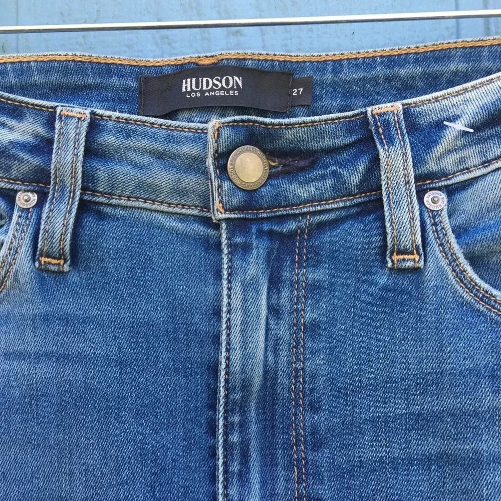 Hudson Women's Size 27 Holly Flared Denim Blue Jeans - Picture 2 of 7